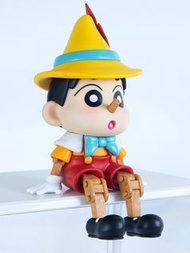 蠟筆小新 Crayon Shin-chan 擺設 裝飾 收藏 家居 公仔 阿呆 啊呆 木偶 小木偶 Pinocchio 小白 小葵 左衛門 恐龍 妮妮 禮物 送禮