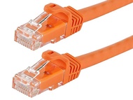 Monoprice Cat6 Ethernet Patch Cable - RJ45, Stranded, 550Mhz, UTP, Pure Bare Copper Wire, 24AWG, 0.5