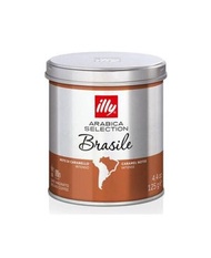 illy - 阿拉比卡精選-巴西咖啡粉 125g（平行進口）