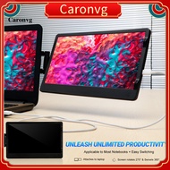 Caronvg 116 Inch EM116 Game Monitor Portable HDMI-compatible USB-C 1366x768 TN Computer Display Moni