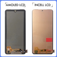 M2101K7AG LCD สำหรับ Xiaomi Redmi Note 10 4G พร้อมกรอบหน้าจอสัมผัสสำหรับ Redmi Note 10S จอสำรอง M210