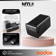 Godox WB29 Lithium-Ion Battery Pack for AD200 | AD200 Pro | AD200Pro II Pocket Flash | 14.4V, 2900mA