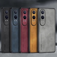 For OnePlus Nord CE 4 Lite / CE 4 / CE 3 Lite / CE 3 5G Luxury Business Retro Leather Soft Rubber TP