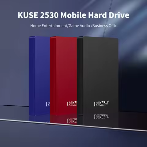 KESU HDD 2.5" Portable External Hard Drive1tb/500gb/750gb USB3.0 disk memory forPC,Laptop,PS4,PS5,Ma