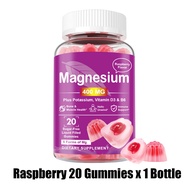 Softher แมกนีเซียม Gummy Magnesium Glycinate Gummies วิตามินบี6 Vitamin D3 คลายเครียด ช่วยนอนหลับ ผ่