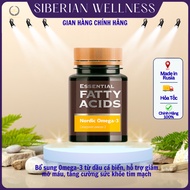 Siberian Essential Nordic Omega3 Food, omega 3 supplement, improve cardiovascular health.