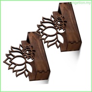 RAN Flower Carved  Name Card Organiser Storage Case5 1x4 1x1 5Inch For Offce