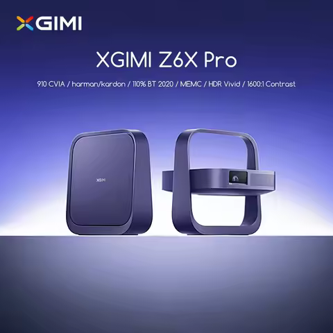 2026 Hot XGIMI Z6X Pro three-color laser projector 1080P integrated PTZ bracket projector Harman sou