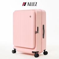 ALLEZ 奧莉薇閣 掀旅箱 29吋 前開式行李箱/ 蜜桃粉