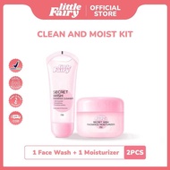 LITTLE FAIRY Secret Wish Radiance Bundle 5in1 sunscreen moisturizer serum facial wash