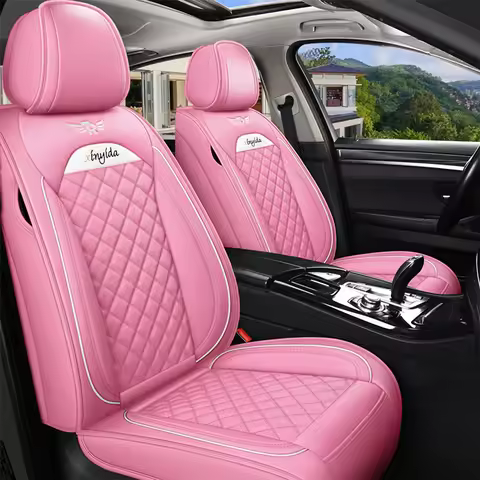 Leather Car Seat Cover for Hyundai ix35 Kona Matrix ENCINO H-1 Accent SONATA i20 i30 i40 SOLARIS Sea