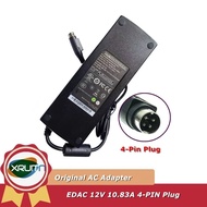 Genuine EDAC EA11703A-120 12V 10.83A AC Adapter Charger For Synology DS918+ DS416+ DS415+ DS412+ DS4