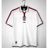 #ENG 04 Home Retro Soccer Jersey Football #Beckham #Rooney #Gerrard