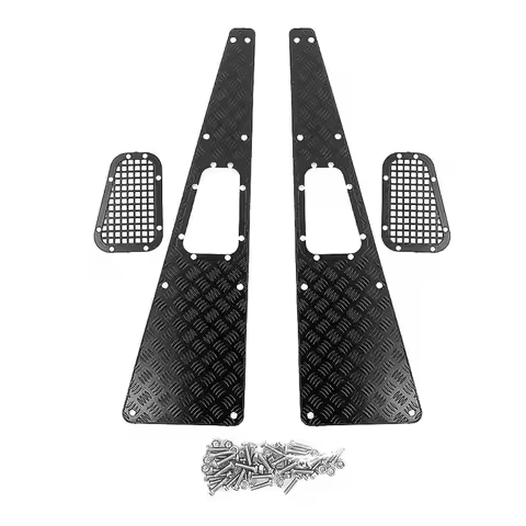 Metal Anti-Skid Plate Intake Grille for Traxxas TRX-4 TRX4 Defender 1/10 RC Crawler Upgrade Parts Ac