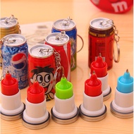 GANTUNGAN Drink Bottle Pen Keychain Pen Key Chain PS 218