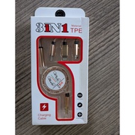 wire cable charging cable retractable charging cable multi head wire