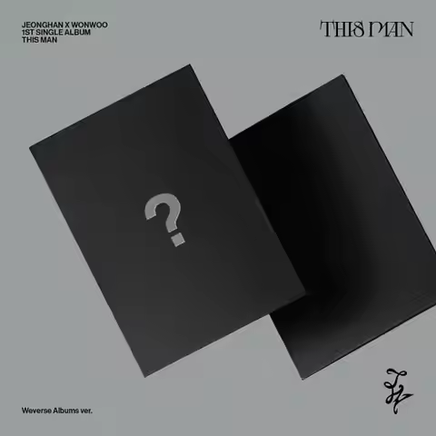 JEONGHAN X WONWOO (SEVENTEEN) - 1st Single Album THIS MAN (Weverse Albums ver.)