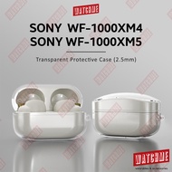 Sony WF-1000XM4, WF-1000XM5 Case, 2.5mm Transparent Clear Casing (Full Cover Protect For WF1000XM4 XM4, WF1000XM5 XM5)