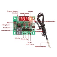 HIJAU W1209 Green PCB Thermostat Digital Temperature Controller Temperature Control