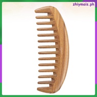 Hair Combs Wide Tooth Broad Curve Lady Massage Tools for Curls Sandalwood  zhiymais