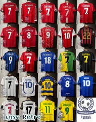 กล่องสุ่ม-กล่องวัดใจ เสื้อบอลคุณภาพดีที่สุด ฟลูออฟชั่น ชื่อเบอร์นักเตะ+อาร์ม มีทุกเกรด 3A PLAYER RET