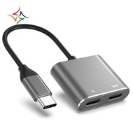 Type C AR Glasses Charging Adapter USB C to AR Glasses Docking Hubs for AIR/2 Glasses 100W Fast Char
