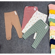 Combo of 5 Organic Cotton Long Pants for Children QQ11