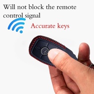 Key Cover For Mercedes Benz AMG W203 W210 W211 W124 CLA GLA GLK Car Key Chain