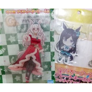 Uma Musume Anime Acrylic Stand Charm Keychain Rubber Strap - Biwa Hayahide, Taiki Shuttle, Mejiro Do