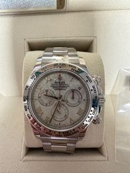 ROLEX 116509 DAYTONA 2014年 隕石面 Full set 18K 全白金