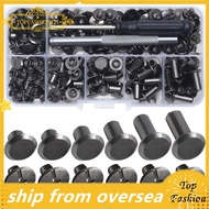 [TopFashion] Chicago Screw Leather Rivets Assorted Screw Rivets M5 Chicago Binding Screws for Decora