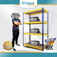HYPERMORE Boltless Rack Home Store Warehouse Rack Kitchen Besi Rak Buku Rak Barang Rak Dapur Rak Kas