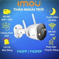 IMOU F42FP Outdoor WiFi Camera 2Mp 4Mp Bullet 2C 2E F22P F42FEP 1080P FullHD COLOR NIGHT Dahua