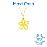 Frangipani Flower Pendant in 999 Gold