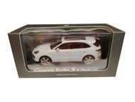 全新1/43 Porsche Cayenne Turbo S E-Hybrid｜保時捷原廠｜19年卡拉拉白｜WAP0203140K｜1:43 頂配油電卡宴合金模型