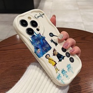 Thrilling Fantasy Movie Coraline Casing for Apple iPhone 17 Air 16 15 14 13 12 11 Pro Max X XR XSMAX
