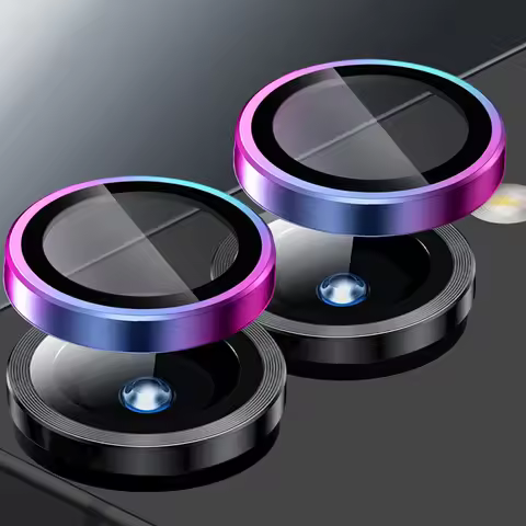 [1 Set ] Phone Camera Lens Protector for Samsung Galaxy Z Flip 7 Individual Tempered Glass Lens Prot