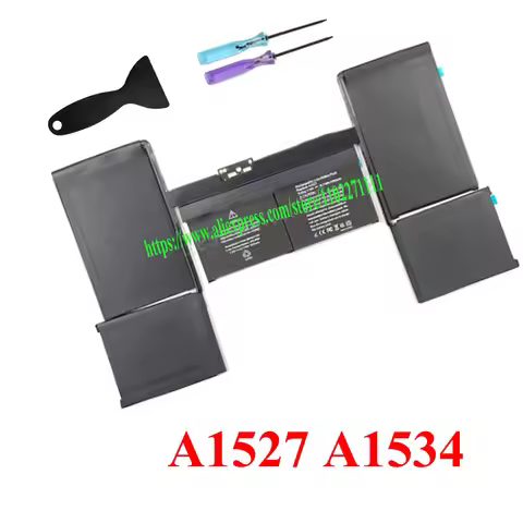 A1527 A1705 Laptop Battery For APPLE Macbook pro 12" A1534 2015 2016 2017 year MF855 MJY32CH/A MK4M2