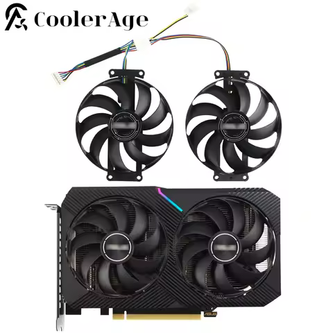 New Original For ASUS GeForce RTX 2060 2070 DUAL MINI OC GTX 1660 SUPER 87MM FDC10H12S9-C PLA09215S1
