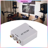 Star AV To RF Video Converter RF to RCA CVSB Multifunctional Video Adapter Support RF 67 25 61 25MHz