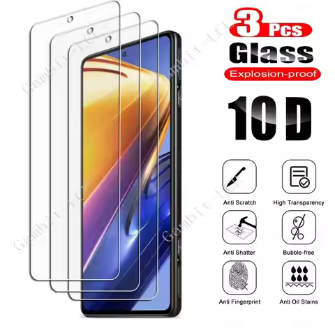 3PCS For Xiaomi Poco C40 F4 GT M4 Pro 4G X4 C31 F3 M3 X3 NFC C3 5G F2 M2 X2 F1 Tempered Glass Protec