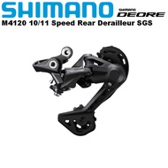 Shimano DEORE M4120 M6000 Derailleur RD 2x1 0 S จักรยานเสือภูเขา MTB หลัง Derailleur RD-M4120 RD-M6000อุปกรณ์รถจักรยาน10 Speed