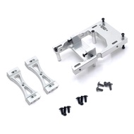 Metal Servo Mount Bracket Beam Crossbeam Set for WPL C14 C24 B14 B24 MN D90 MN99S RC Car Upgrades Pa