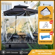 Waterproof Canvas Transparent Tarpaulin Canvas Canopy Camping PE Film Rainproof Cloth 防雨布