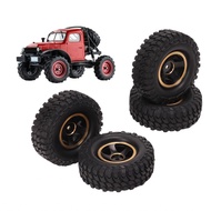 wowowi RC Wheel Tires Abrasionresistant Stickerless Spare 1.0 Inch Rubber Tire Strong Damping for FC