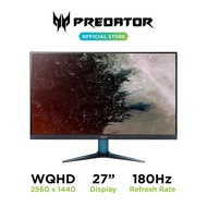 Acer Nitro VG1 VG271U M3BMIIPX 27" WQHD 2560x1440 IPS Technology 1ms 180Hz Gaming Monitor