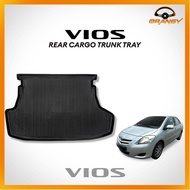 Toyota Vios Batman 2008 to 2013 OEM Rear Cargo Trunk Tray Quality Car Accessories