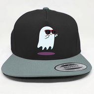 Camoe Funky Cute Ghost Snapback Hat