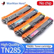 Compatible toner cartridge TN281 285 for Brother HL-3150cdw Hl-3170cdw MFC-9130cw 9140 9330cdw 9340c