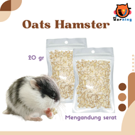 Snack Hamster Oat - Snack Hamster Rolled oat - Makanan Hamster - Hamsterfood
